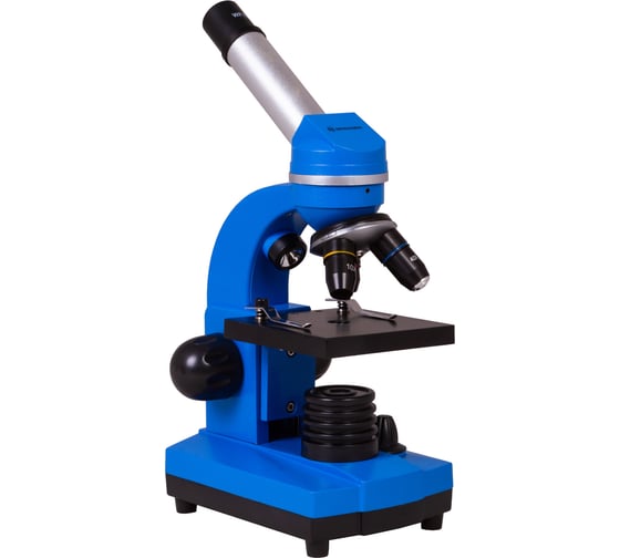 Микроскоп Bresser Junior Biolux SEL 40–1600x, синий 74322