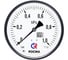Мановакуумметр общетехнический РОСМА 100мм, ТМВ-510Р, радиальный, диапазон -0,1-2,4MPa. Резьба G1/2. 00000013689 2