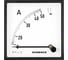 Амперметр Schrack Technik 96x96мм, 50A, AC, прямое измерение MGF59050-A 1