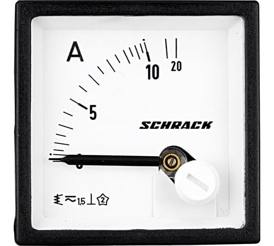 Амперметр Schrack Technik 48x48мм, 10A, AC, прямое измерение MGF54010-A