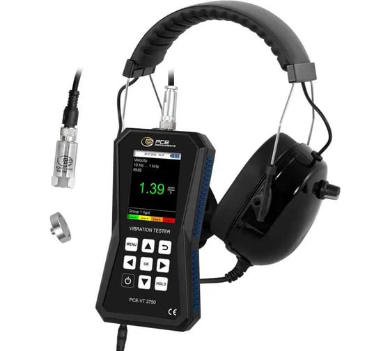 Виброметр PCE LASERTECH VT-3750 7841863
