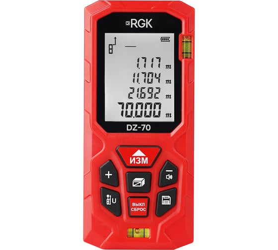 Лазерный дальномер RGK DZ70 724525