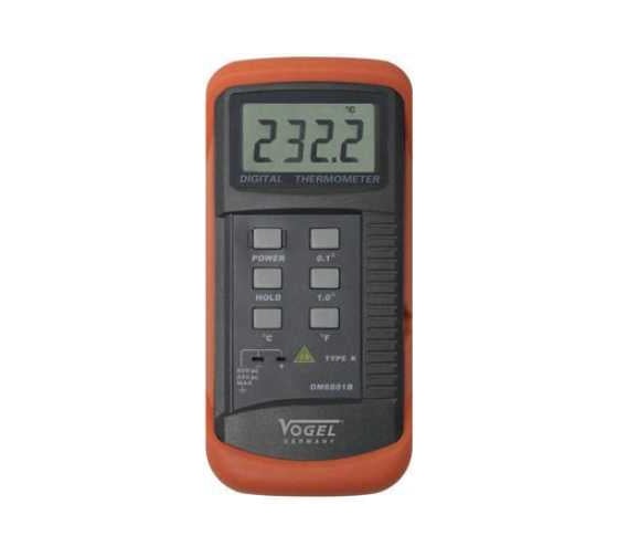 Термометр цифровой Vogel -50...+ 1300 град С с К типом щупа *с калибровкой 640303 К