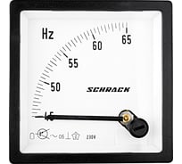 Измеритель частоты Schrack Technik 72x72мм, 45 до 65Гц, 230В пер.т. MGF87050-A