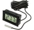 ЖК термометр/гигрометр малогабаритный RUICHI HT-1 black 5m 101596 1