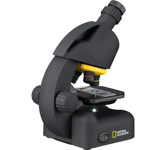 Микроскоп Bresser National Geographic 40–640x, с адаптером для смартфона 69364