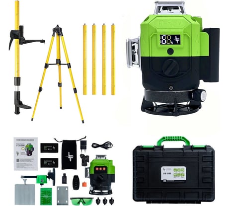 Профессиональный лазерный уровень LT L16-360S + штатив 3.6 м + тренога 1.6 м L16-360S/3.6м/1.6м