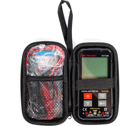Цифровой мультиметр КВТ SMART KT 112В PROLINE 86326