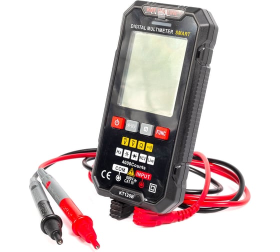 Цифровой мультиметр КВТ SMART KT 125В PROLINE 86325
