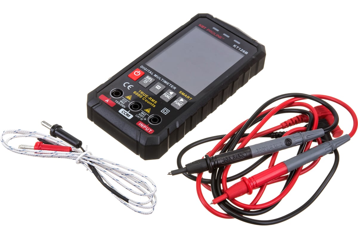 Цифровой мультиметр КВТ SMART KT 126В PROLINE 86329 - выгодная цена ...
