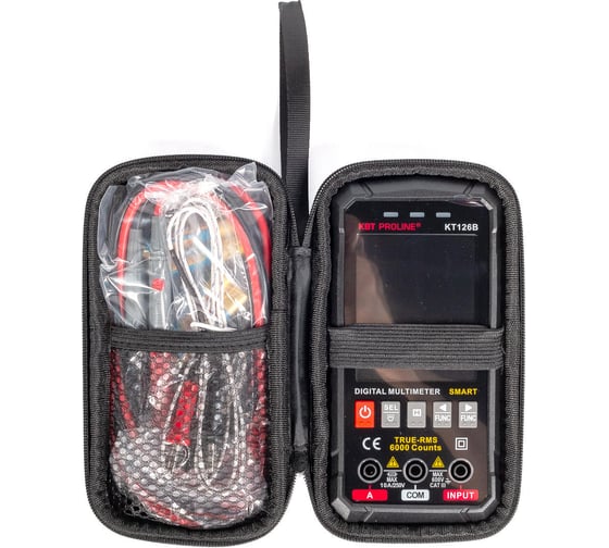 Цифровой мультиметр КВТ SMART KT 126В PROLINE 86329