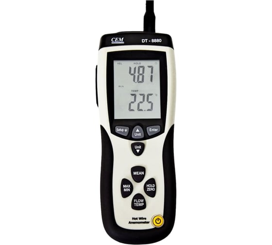 Термоанемометр СЕМ DT-8880 нагретая струна с поверкой  685897