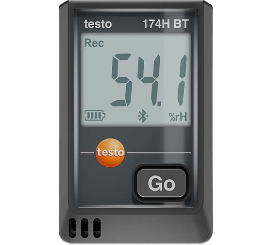 Логгер Testo 174 H BT Bluetooth чёрный 0572 1743 02
