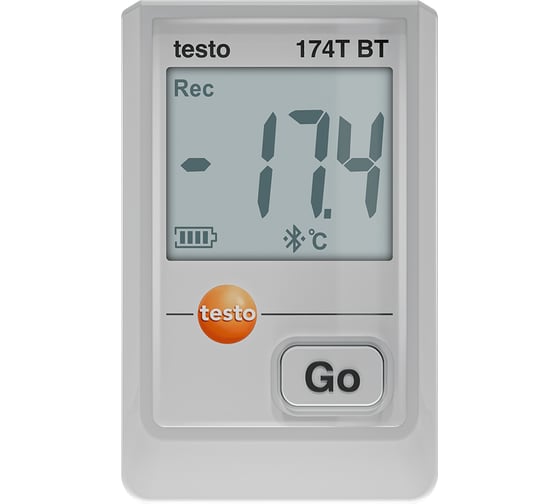 Логгер Testo 174 T USB-C белый 0572 1740 01