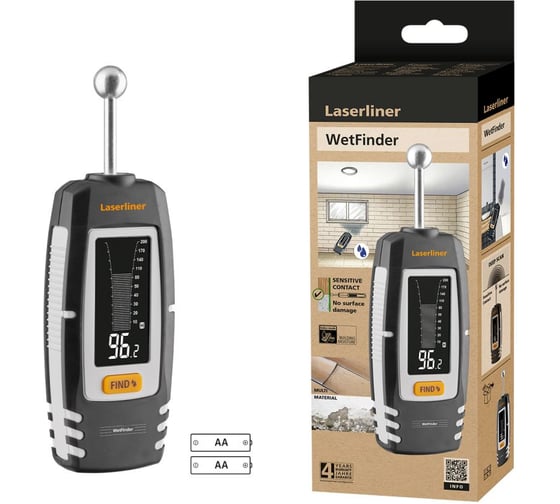 Бесконтактный влагомер LASERLINER Wet-Finder 082,095E
