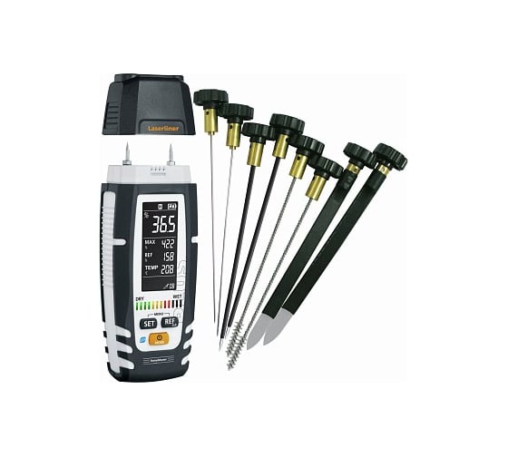 Влагомер профессиональный Laserliner DampMaster Allround Set с Bluetooth 082.327A