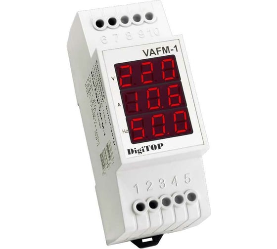 Амперметр-вольтметр-частотомер DigiTOP VAFM-1