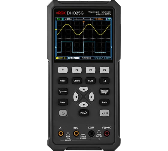 Осциллограф - мультиметр RGK цифровой DHO25G 727588