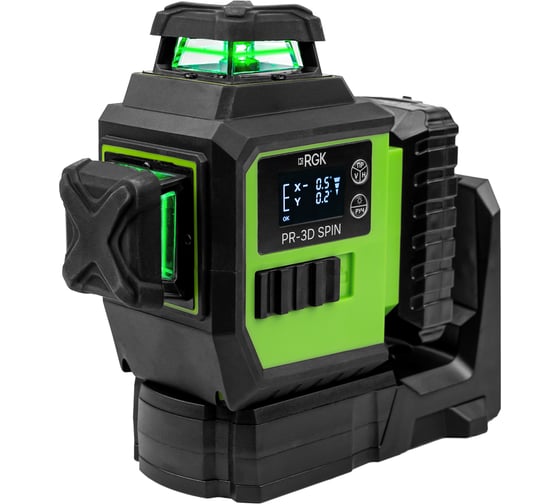 Лазерный уровень RGK PR-3D SPIN 728912