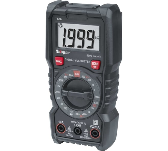 Мультиметр Navigator 95 765 NMT-Mm-830L цифровой 95765