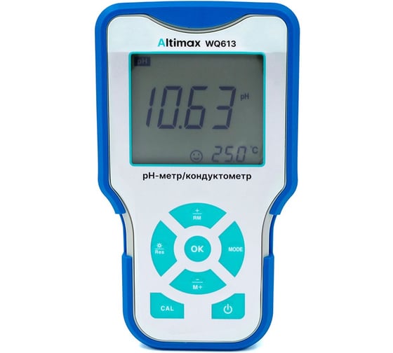 Анализатор жидкости портативный Altimax WQ613 с поверкой pH-метр/кондуктометр WQ116013-СП