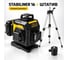 Комплект лазерный уровень INSTRUMAX STABILINER 16 WORK SET + Штатив телескопический с резьбой 1/4 (5/8) дюйма TR-120 IM0264 1