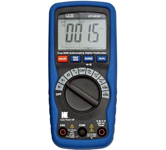 Цифровой мультиметр СЕМ DT-932N с поверкой 686566