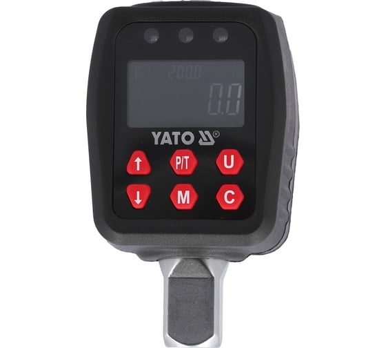 Адаптер крутящего момента электронный YATO 1/2 10-200 Нм YT-07535
