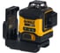 Аккумуляторный лазерный нивелир Dewalt DCLE34031D1, 18 В, зеленый луч, 40 м, с АКБ 2 Ач и ЗУ, в кейсе () DCLE34031D1-QW 2