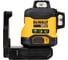 Аккумуляторный лазерный нивелир Dewalt DCLE34031D1, 18 В, зеленый луч, 40 м, с АКБ 2 Ач и ЗУ, в кейсе () DCLE34031D1-QW 3