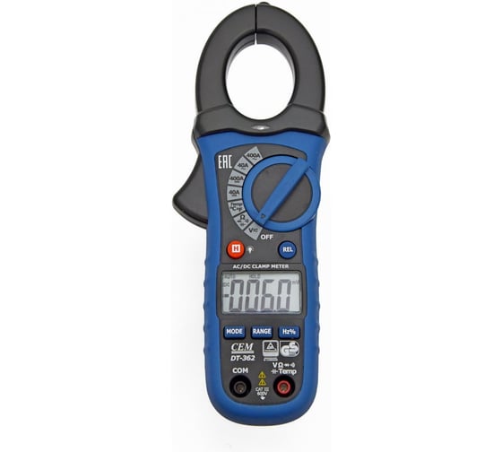 Клещи электроизмерительные СЕМ DT-362 с поверкой 686252