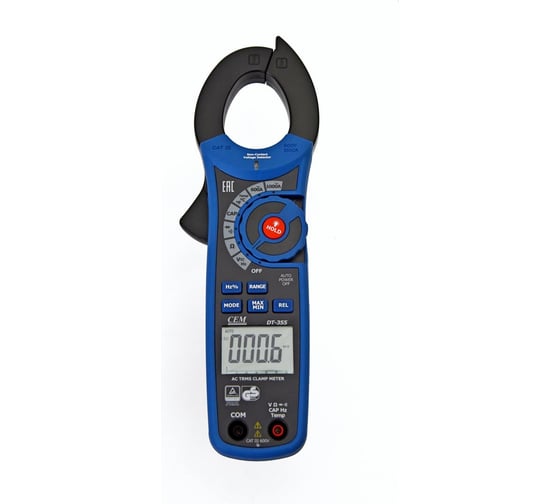 Клещи электроизмерительные СЕМ DT-355 True RMS с поверкой 685842