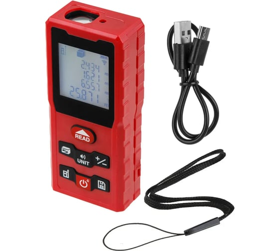 Дальномер лазерный WORTEX LR 6002 в кор., 0,05 – 60, ± 2 мм ЦИ-0001888689