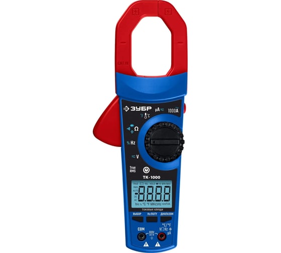 Цифровые токовые клещи ЗУБР ТК-1000DC 59824 59824_z01