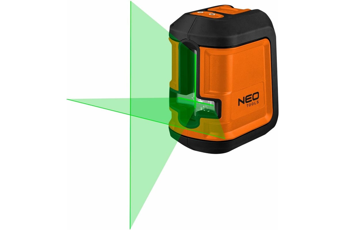 Лазерный уровень NEO Tools, крест, 15 м, зеленый, самовыравнивание 4 .