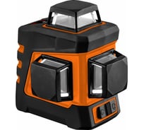 Лазерный уровень 3D NEO Tools, 20 м, зеленый, самовыравнивание 4, магнитный держатель, чехол 75-108