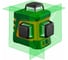 Лазерный уровень 3D NEO Tools, 20 м, зеленый, самовыравнивание 4, магнитный держатель, чехол 75-108 2