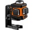 Лазерный уровень 3D NEO Tools, 20 м, зеленый, самовыравнивание 4, магнитный держатель, чехол 75-108 3