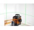 Лазерный уровень 3D NEO Tools, 20 м, зеленый, самовыравнивание 4, магнитный держатель, чехол 75-108 5