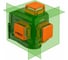 Лазерный уровень 3D NEO Tools, 20 м, зеленый, самовыравнивание 4, магнитный держатель, кейс 75-109 3
