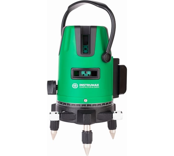 Лазерный уровень INSTRUMAX Constructor 4D GREEN IM0140
