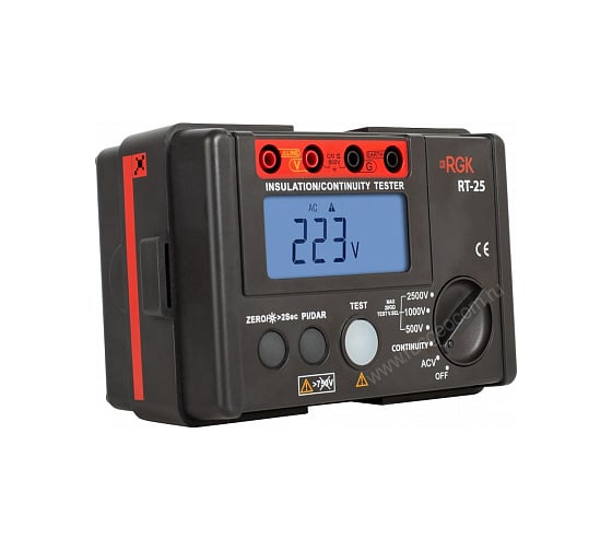 Мегаомметр RGK RT-25 с поверкой 779708