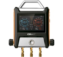 Цифровой манометрический коллектор с трёх-ходовым блоком клапанов Elitech MS2000