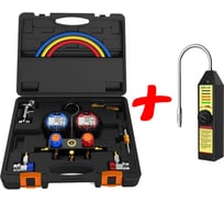 Манометрический коллектор DMG3 и течеискатель TROTEC WJL6000S Elitech комплект DMG3WJL6000S