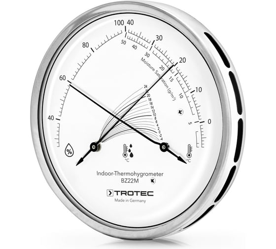 Механический термогигрометр TROTEC BZ22M 3510205019