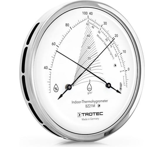 Механический термогигрометр TROTEC BZ21M 3510205018