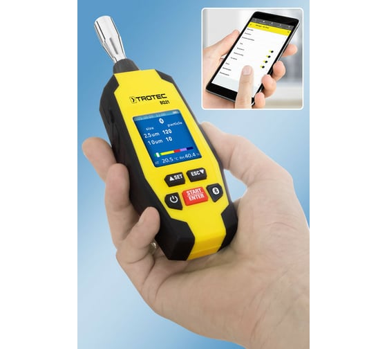 Счетчик пылевых частиц TROTEC BQ21 3510205095
