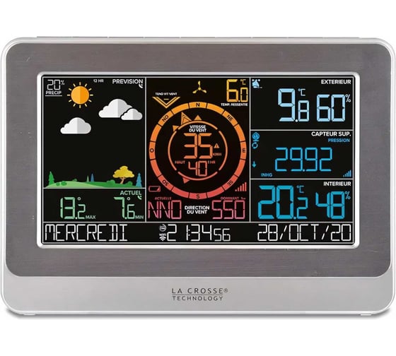 Профессиональная погодная станция с цветным экраном и wi-fi LaCrosse La Crosse Technology WS6869
