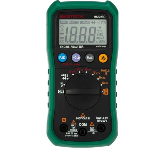 Автомобильный мультиметр Mastech MS8239D 13-2089 1