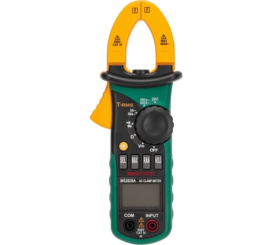 Токовые клещи Mastech MS2028A TRUE RMS 13-1316